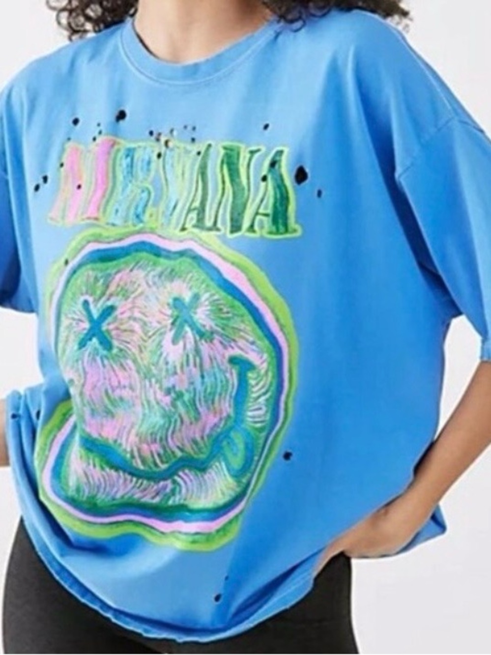 Urban Outfitters: Nirvana Collectible Distressed Band Tee|NWT